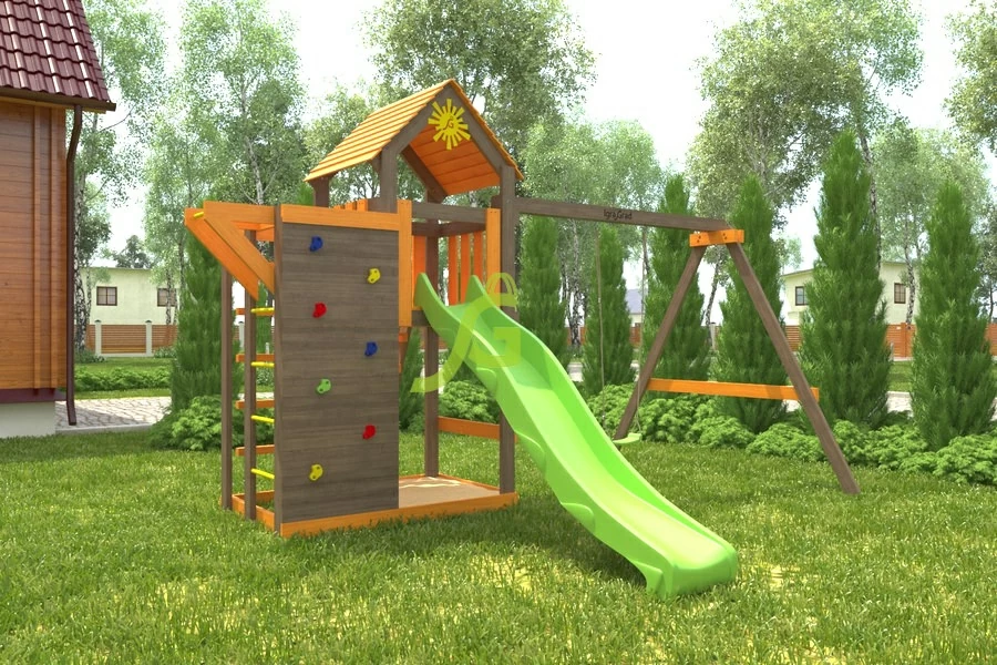 картинка Детская площадка IgraGrad Игруня 5 от магазина ИграГрад