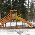Snow Fox Start, скат 4 м