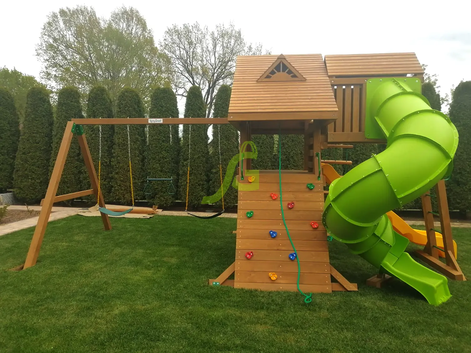 Детская площадка IgraGrad Крепость Фани Делюкс 2