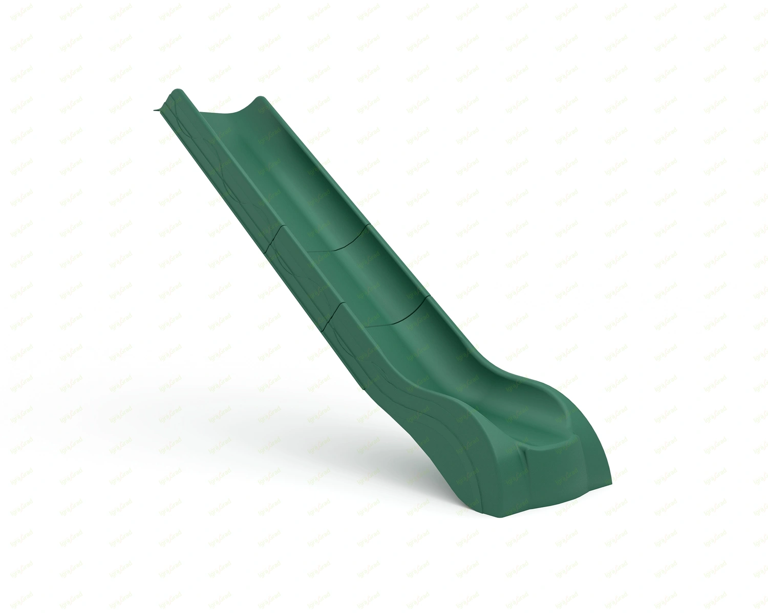 Горка скат  1200/1500 зеленый