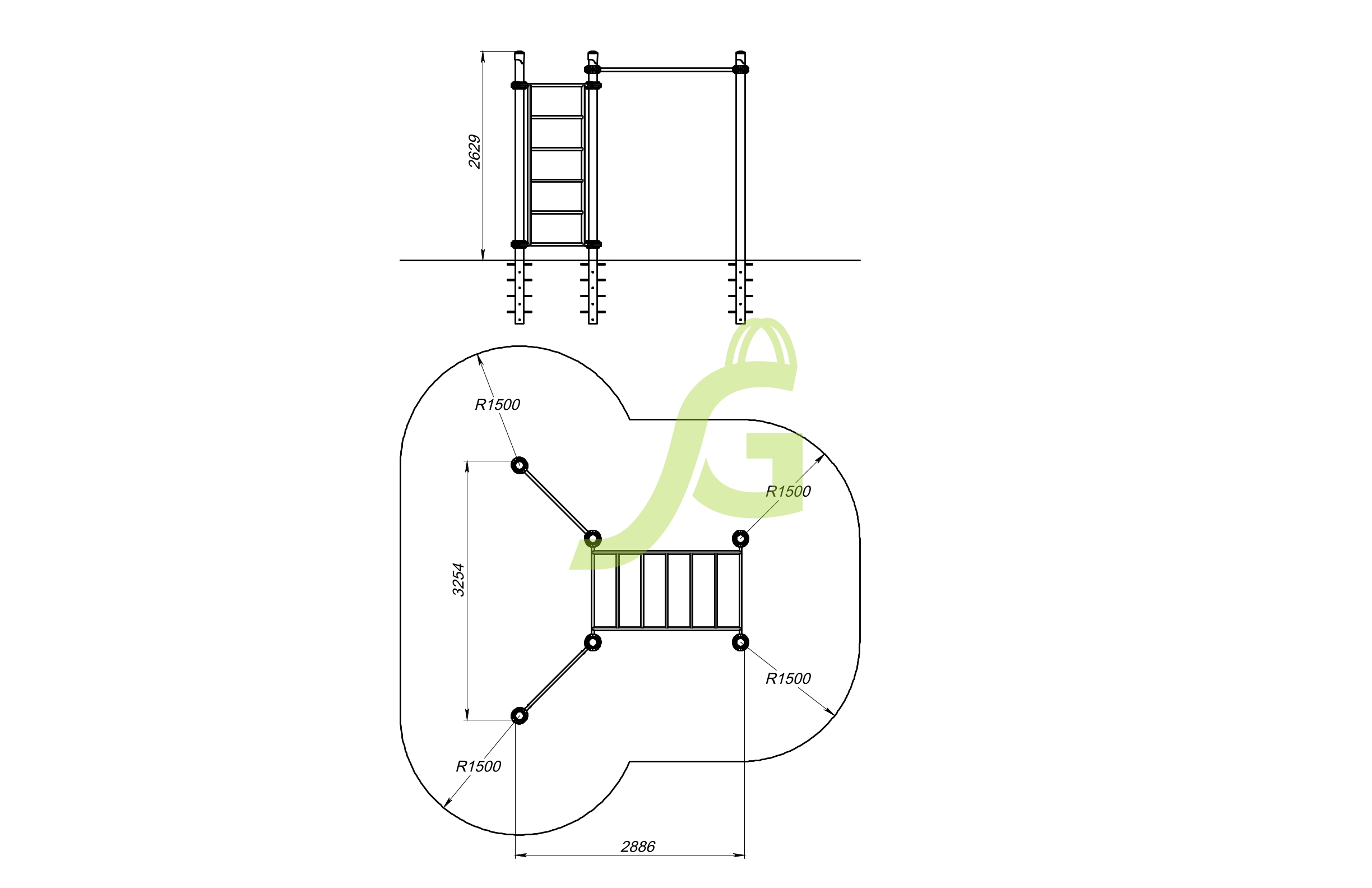 Воркаут IgraGrad 24V