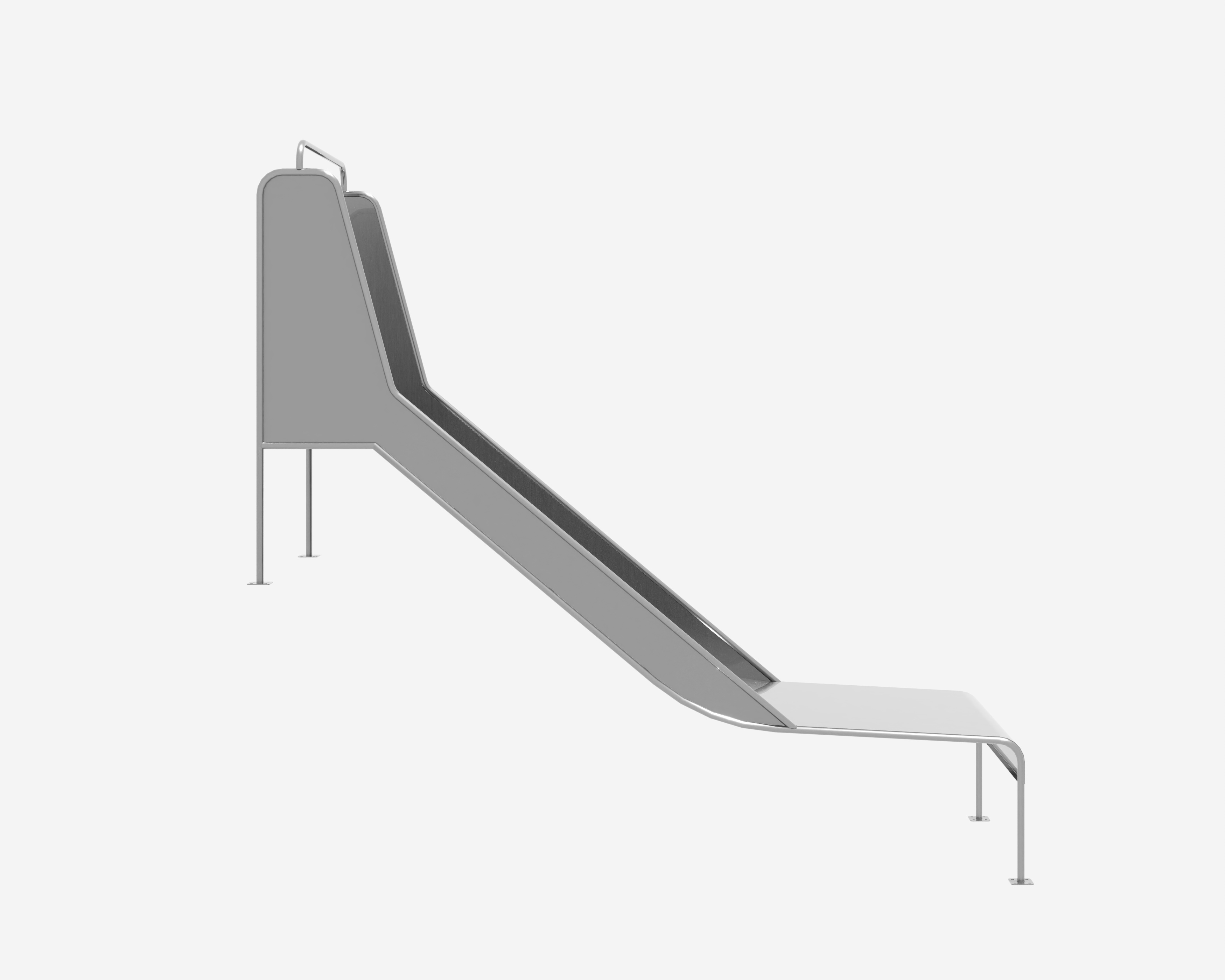 Горка отрытая 1250 х 1000, отдельностоящая