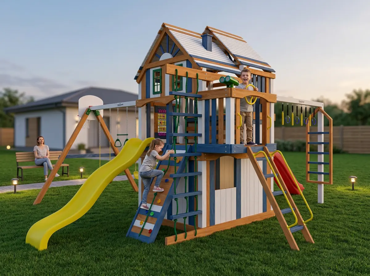 Детская площадка IgraGrad Великан 2 (Домик) мод.2