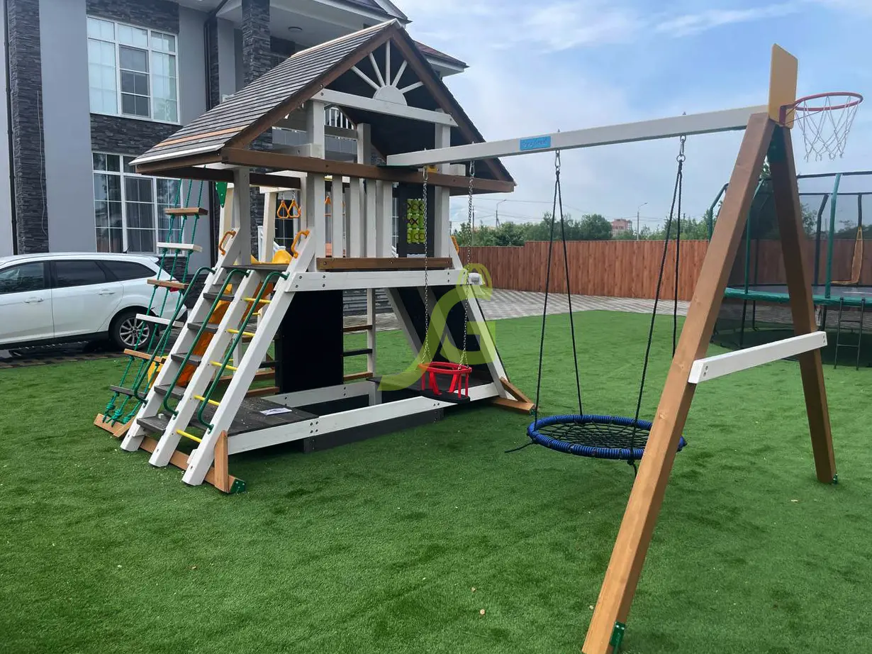 Детская площадка IgraGrad Крепость Фани с рукоходом (Дерево) мод.2 Детская площадка IgraGrad Крепость Фани с рукоходом (Дерево) мод.2