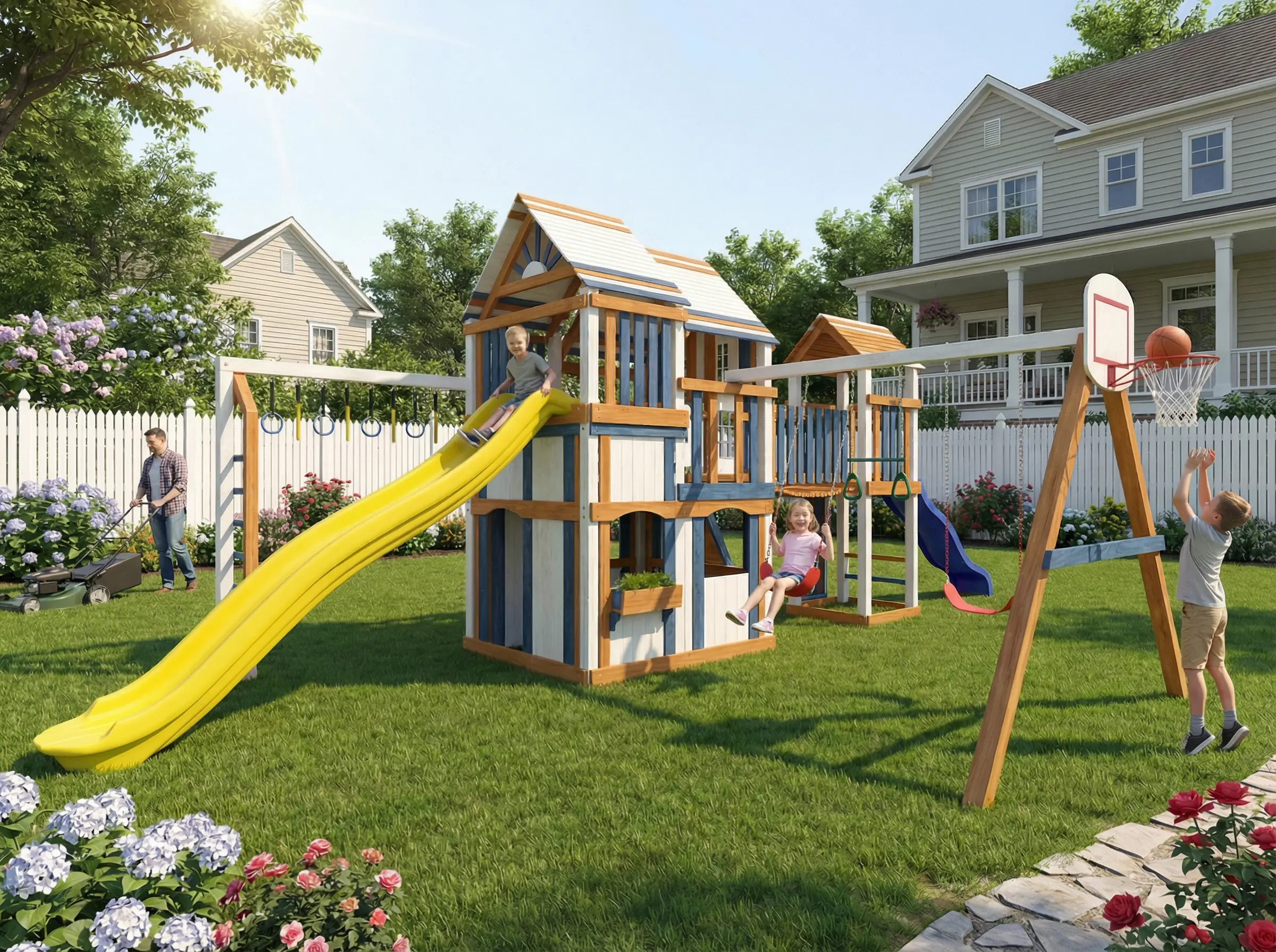 Детская площадка IgraGrad Великан 2 (Макси) мод.2