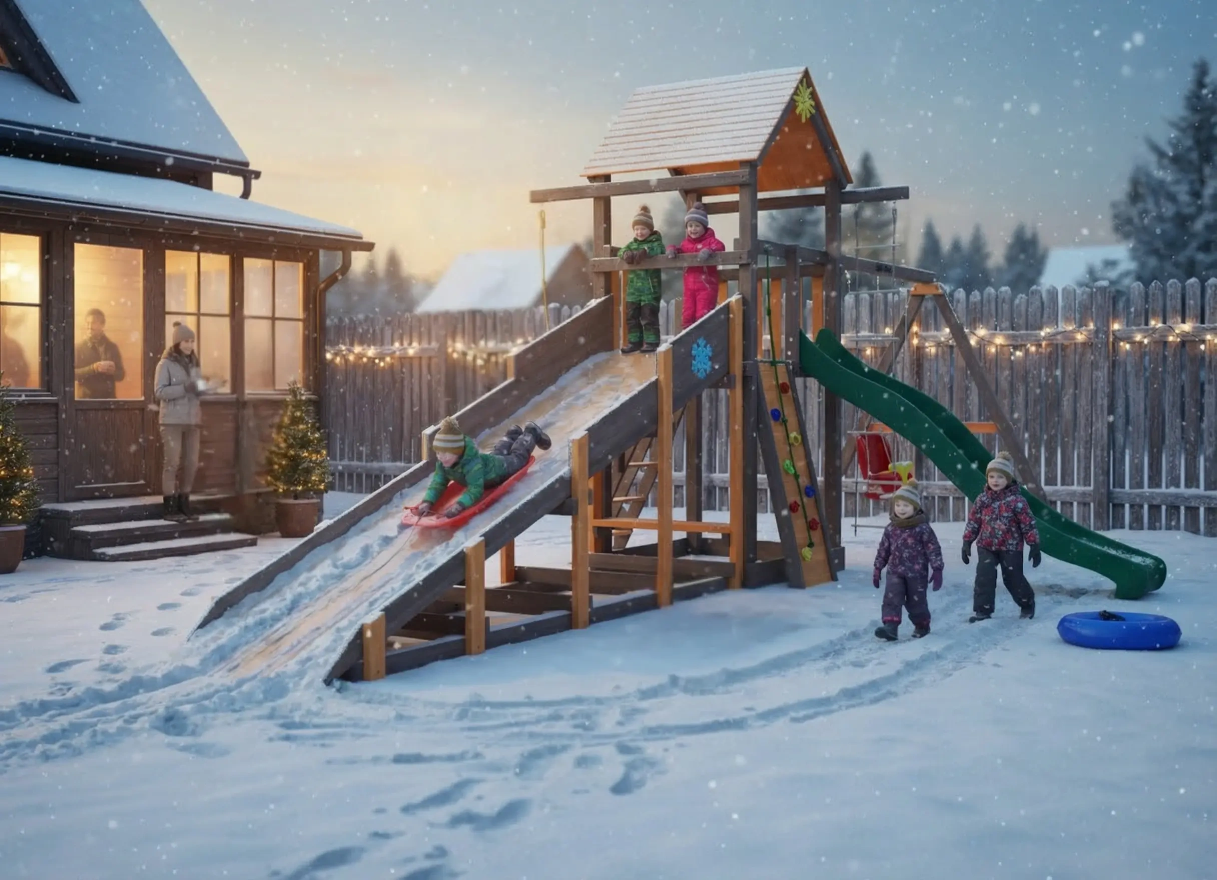 всесозонные детские площадки купить