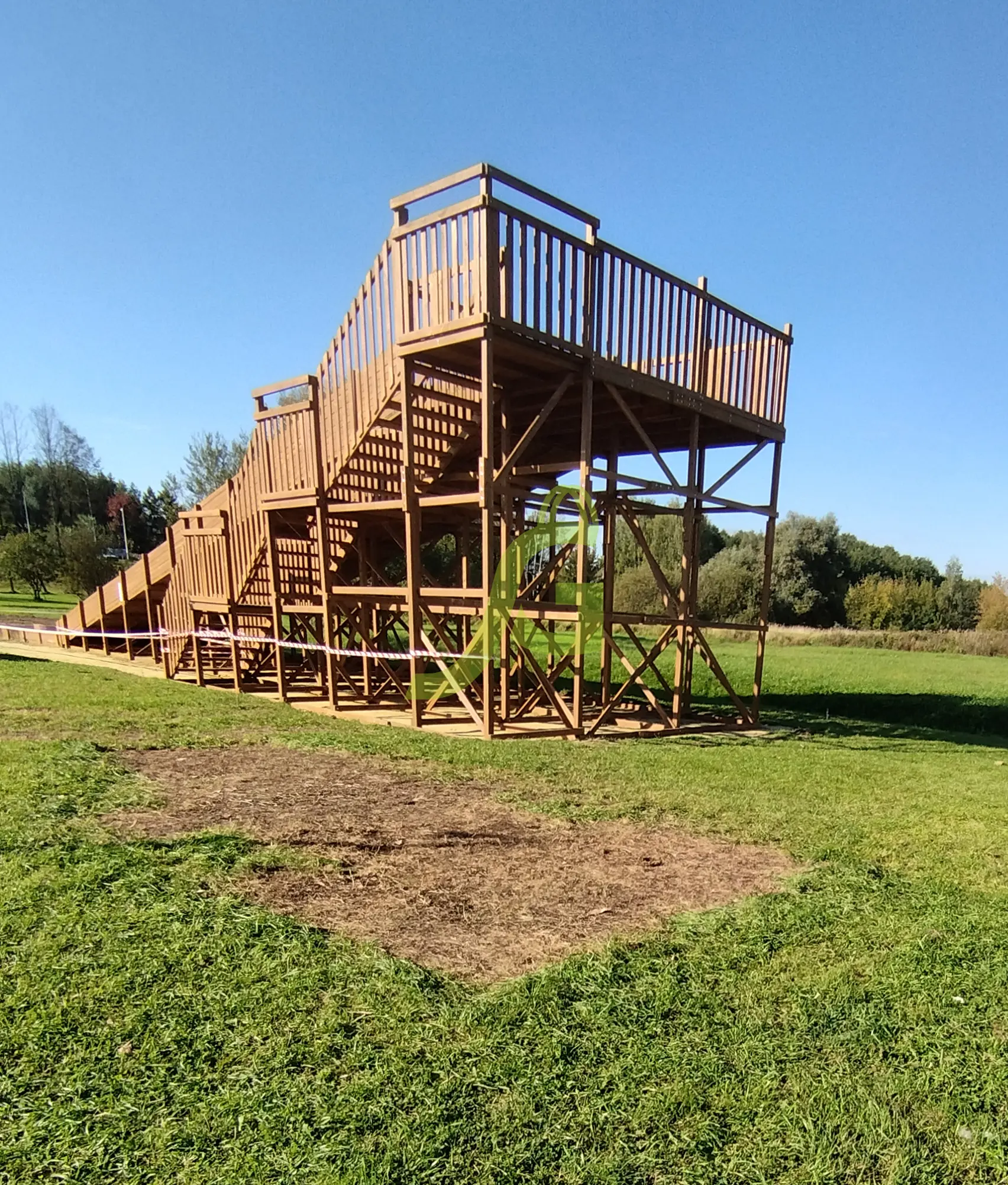 Зимняя горка IgraGrad Snow Fox, скат 18 м мод.3824