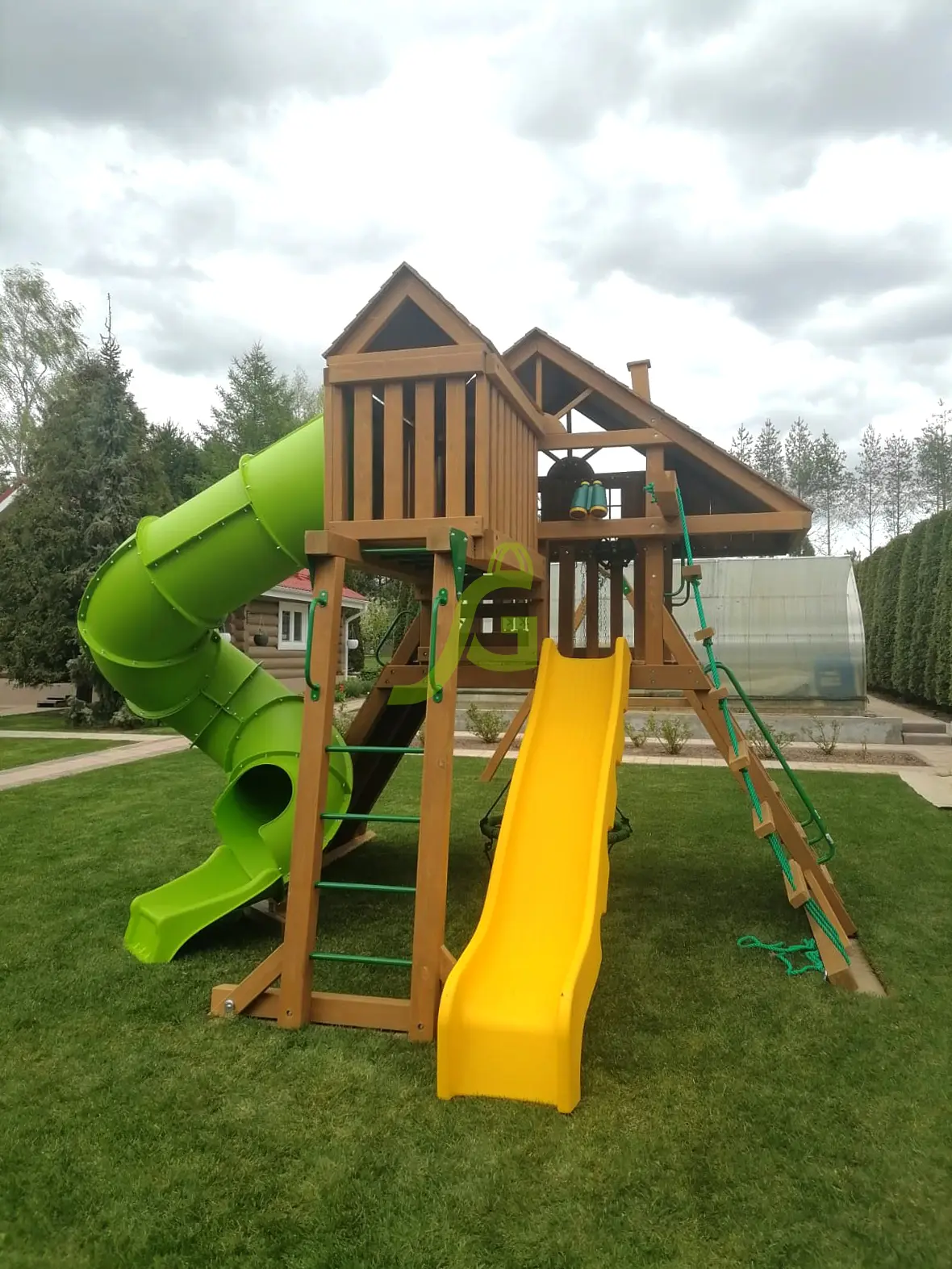 Детская площадка IgraGrad Крепость Фани Делюкс 2