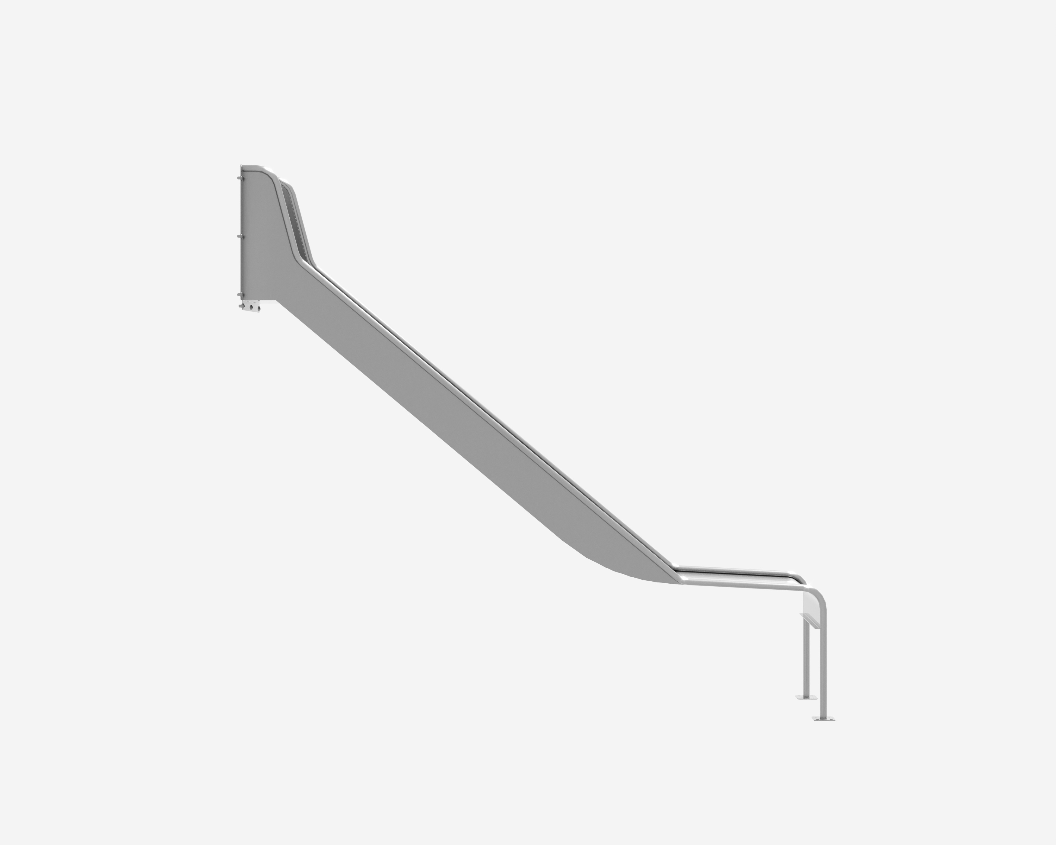 Горка отрытая 1250 х 500, встраиваемая