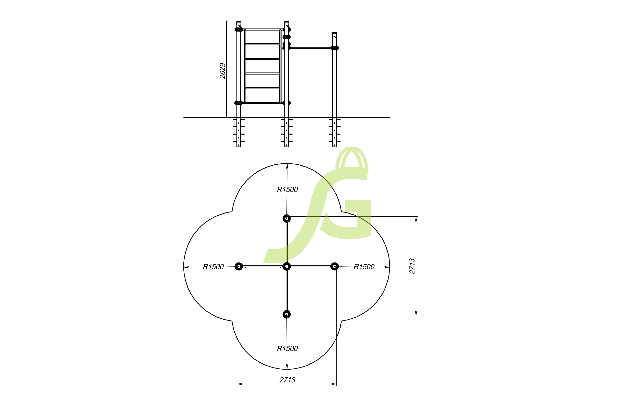 Воркаут IgraGrad 23V
