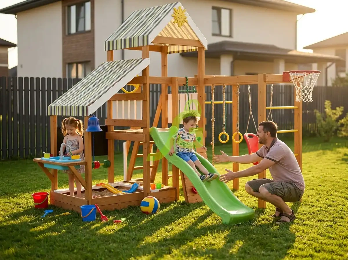 картинка Детская площадка IgraGrad В4 от магазина ИграГрад