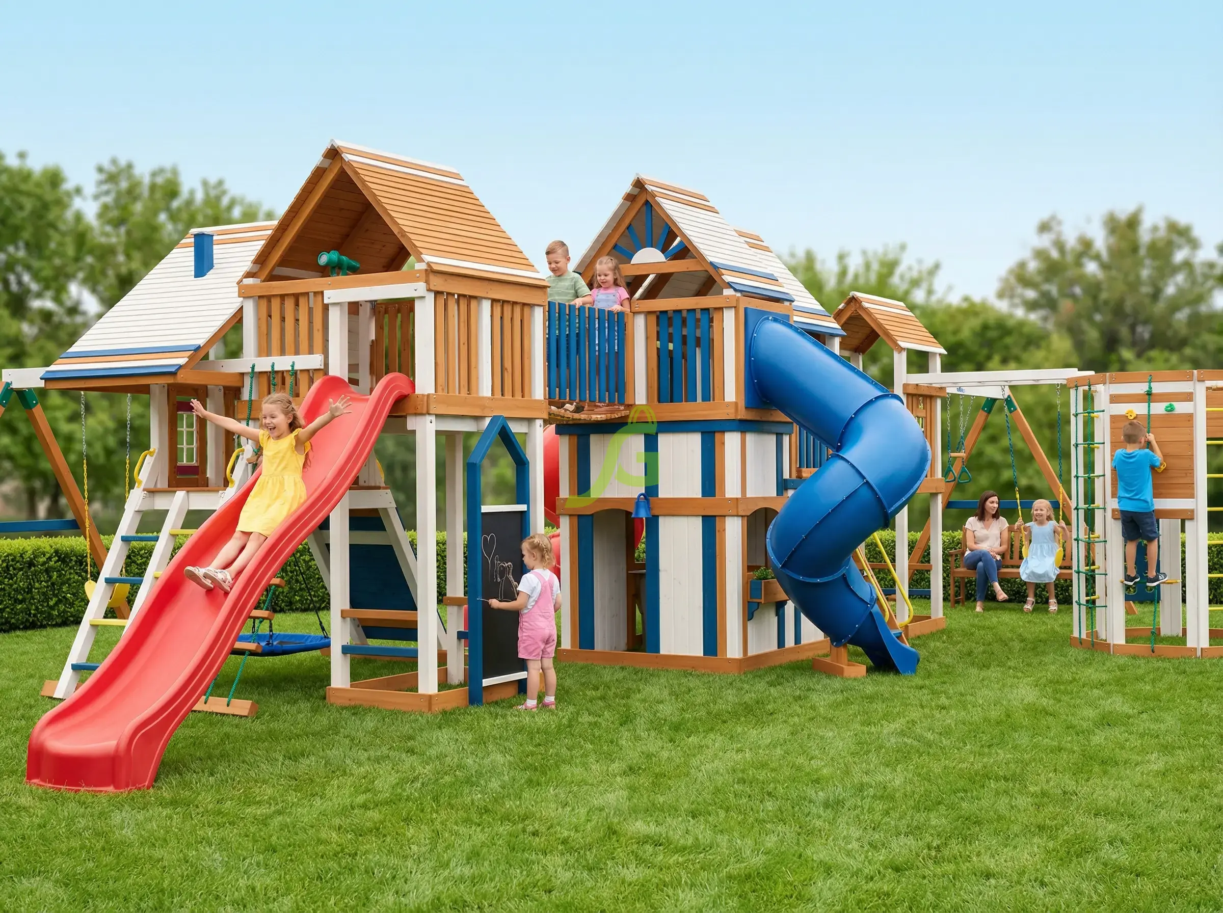 Детская площадка IgraGrad Великан Делюкс мод.2