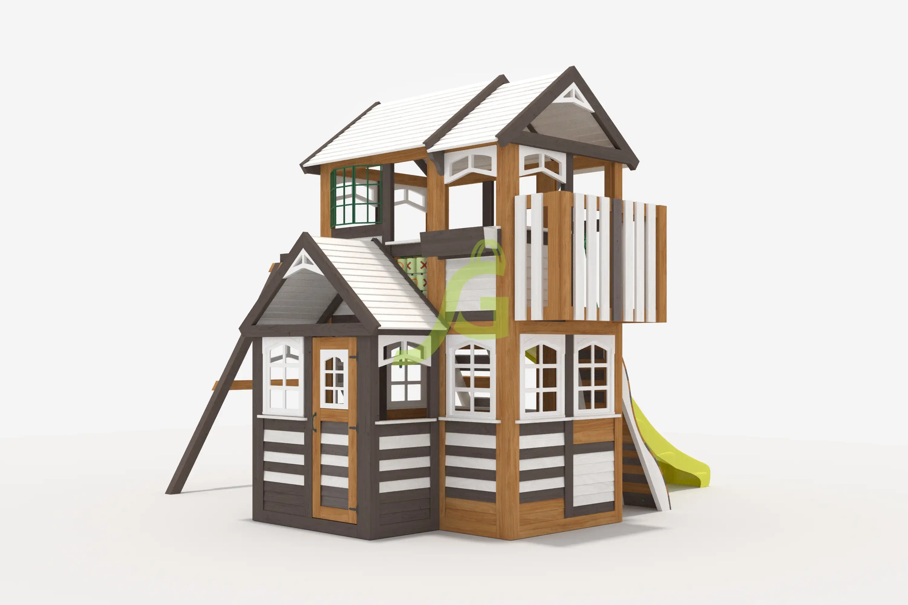 Детская площадка IgraGrad Клубный домик 3 Luxe мод.2