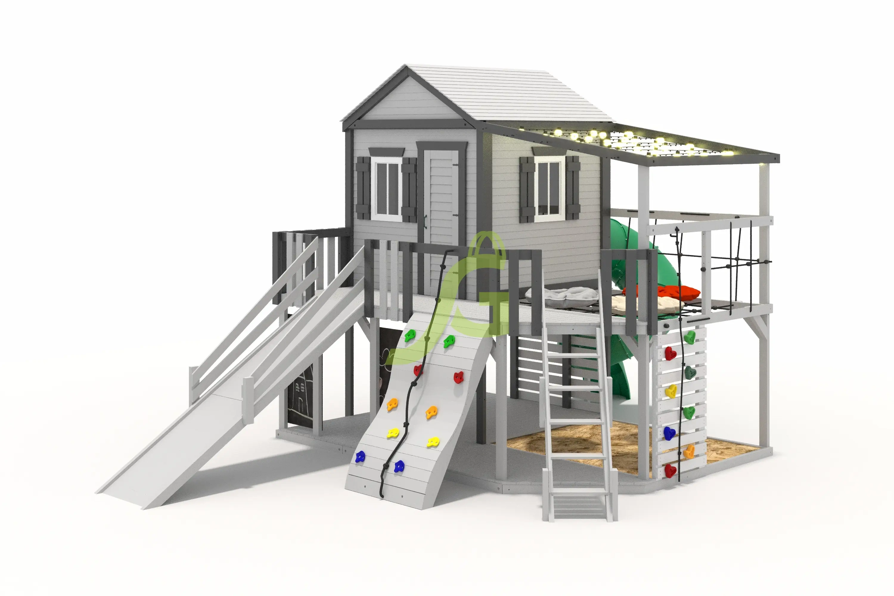 картинка Детская площадка IgraGrad Домик D4 от магазина ИграГрад