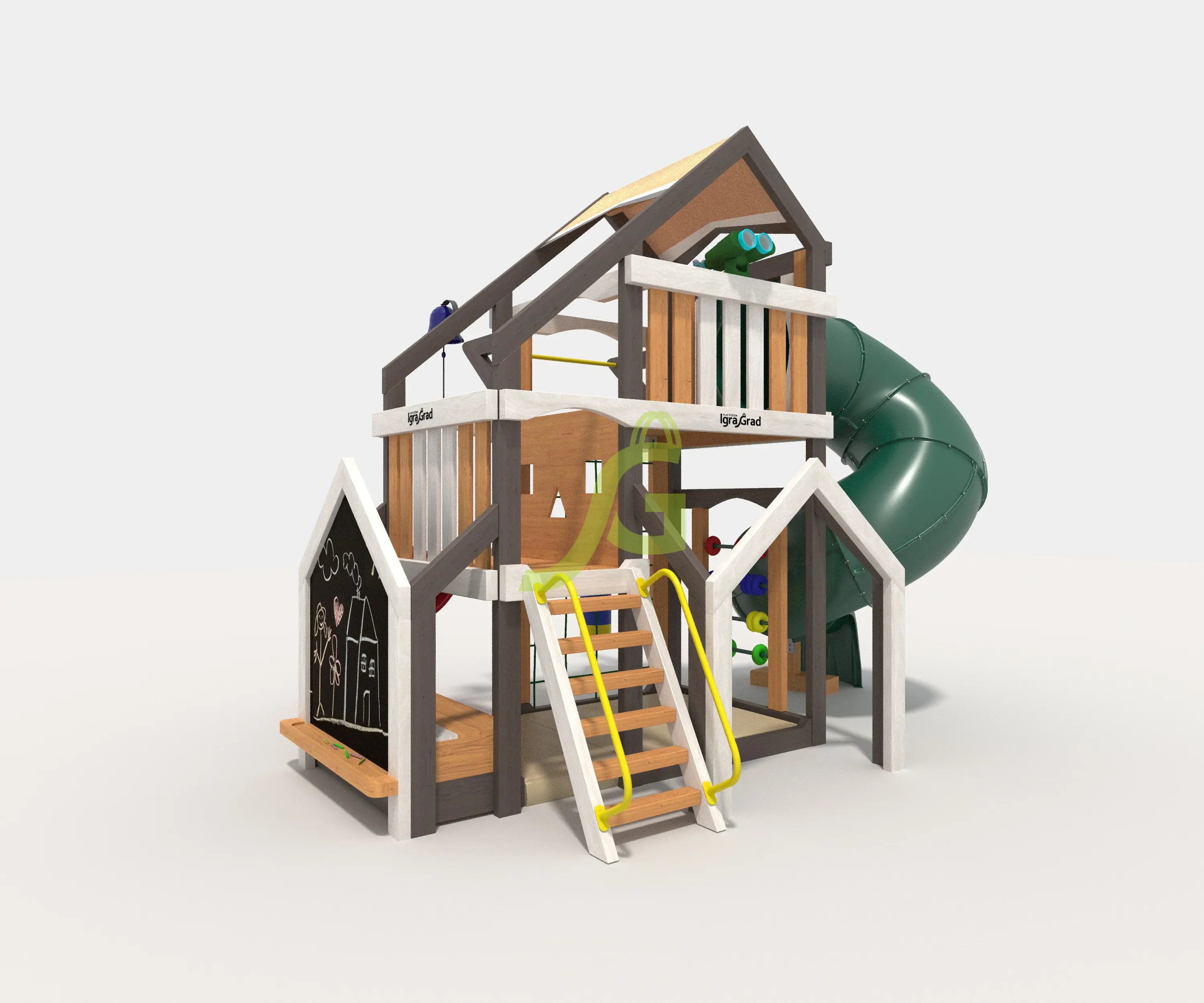 Детская игровая площадка IgraGrad А7 с турником