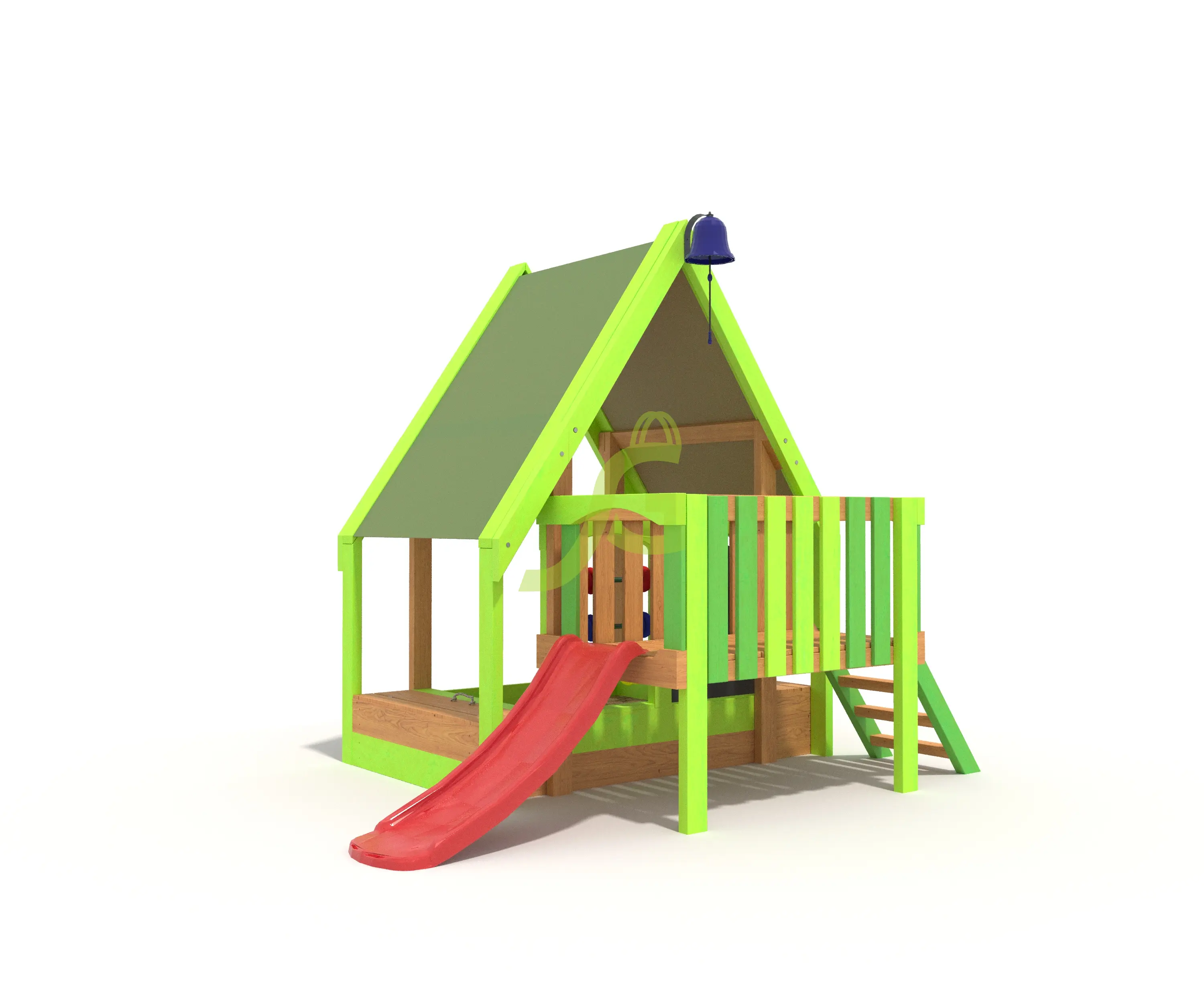 Детская игровая площадка IgraGrad А1 с горкой