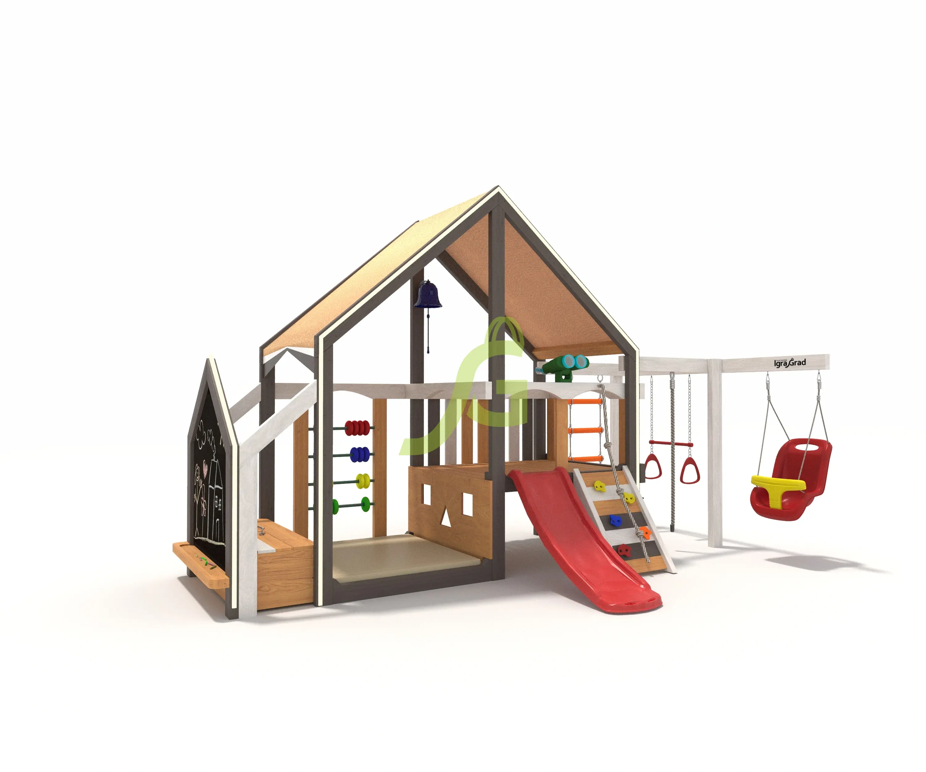 картинка Детская игровая площадка IgraGrad А12 от магазина ИграГрад