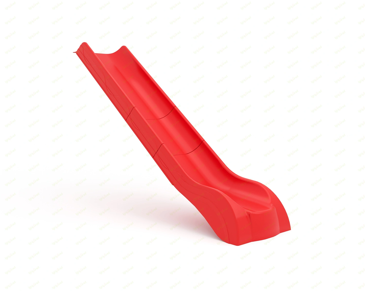 Горка скат  1200/1500 красный