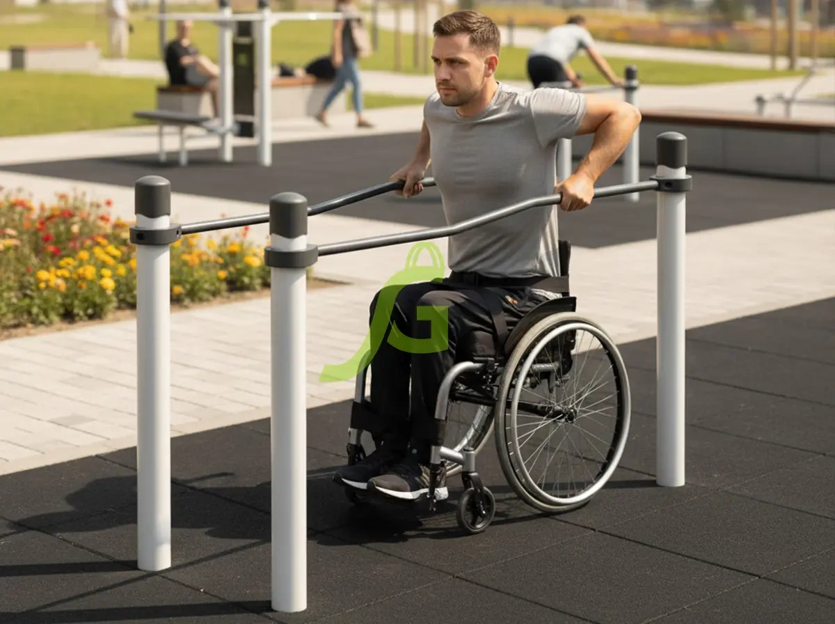 картинка Брусья для маломобильных групп IgraGrad 31V от магазина ИграГрад