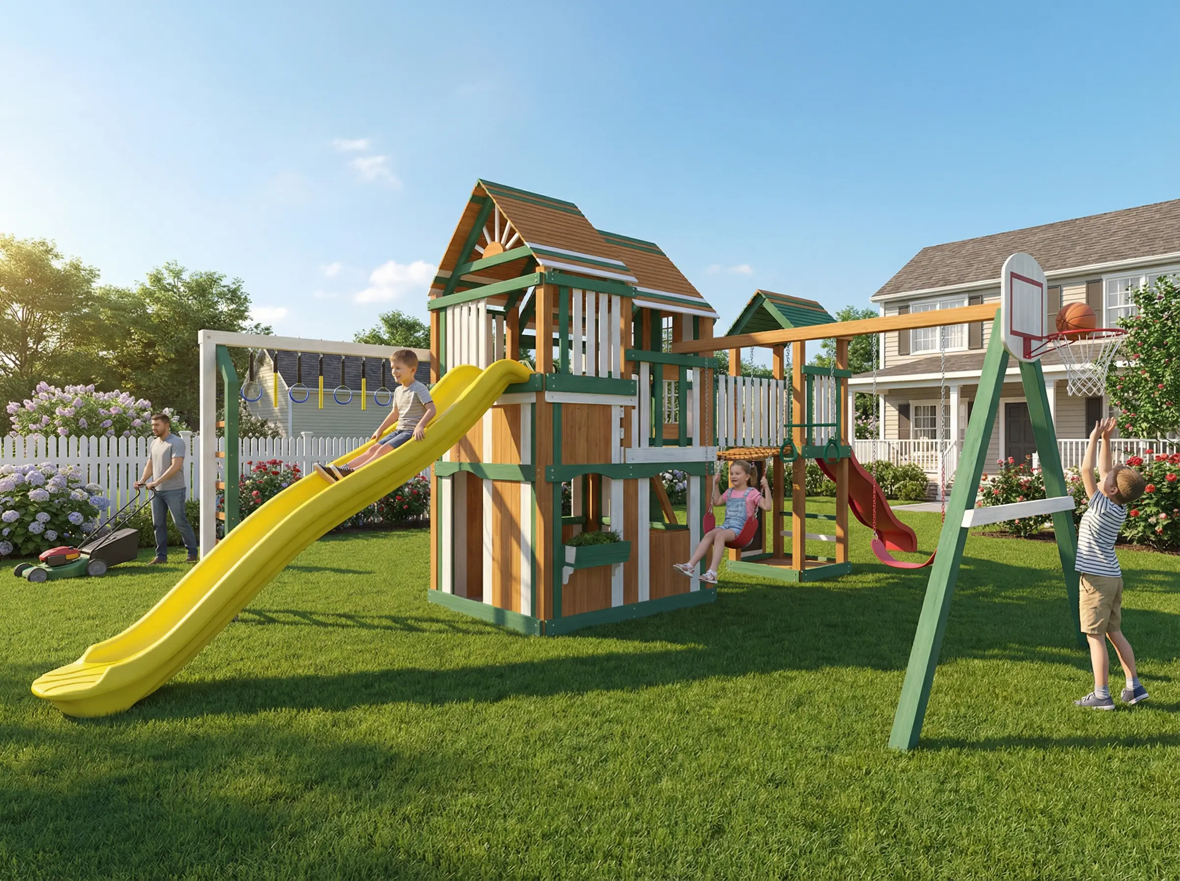 Детская площадка IgraGrad Великан 2 (Макси) мод.1