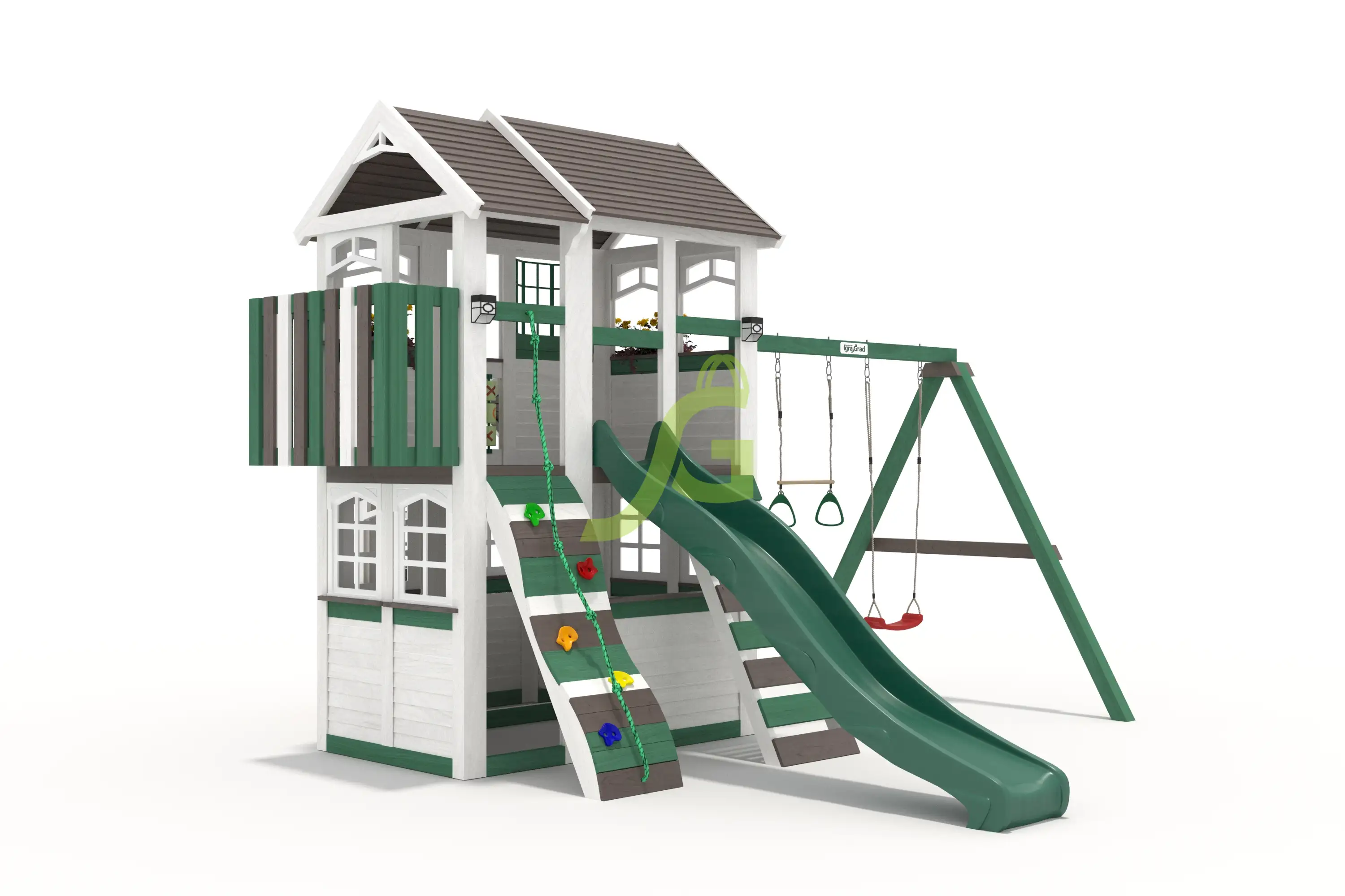 Детская площадка IgraGrad Клубный домик 3 Luxe мод.2
