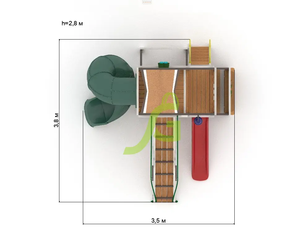 Детская игровая площадка IgraGrad А7