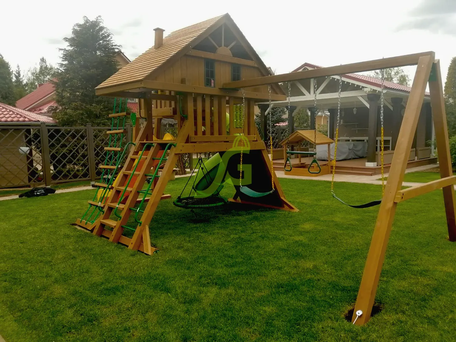 Детская площадка IgraGrad Крепость Фани Делюкс 2