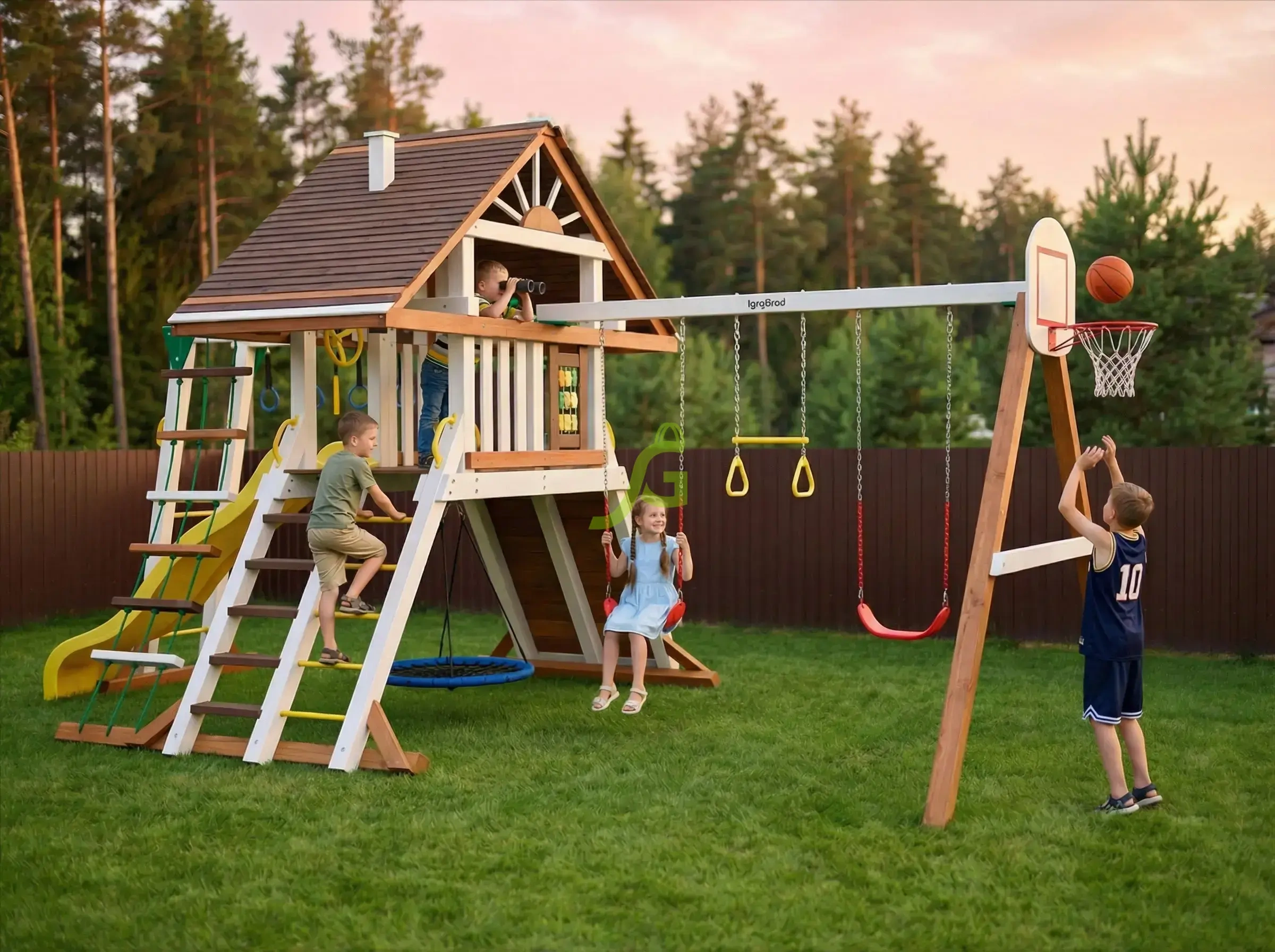 детская площадка премиальная фото