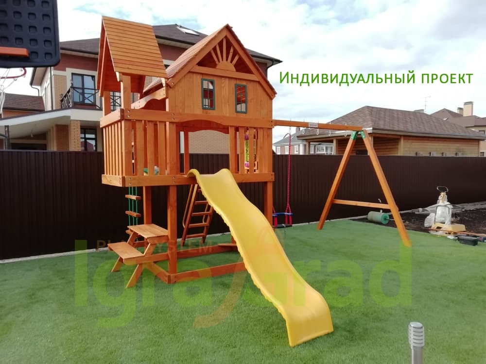 Детская площадка IgraGrad Шато (Домик) Детская площадка IgraGrad Шато (Домик)