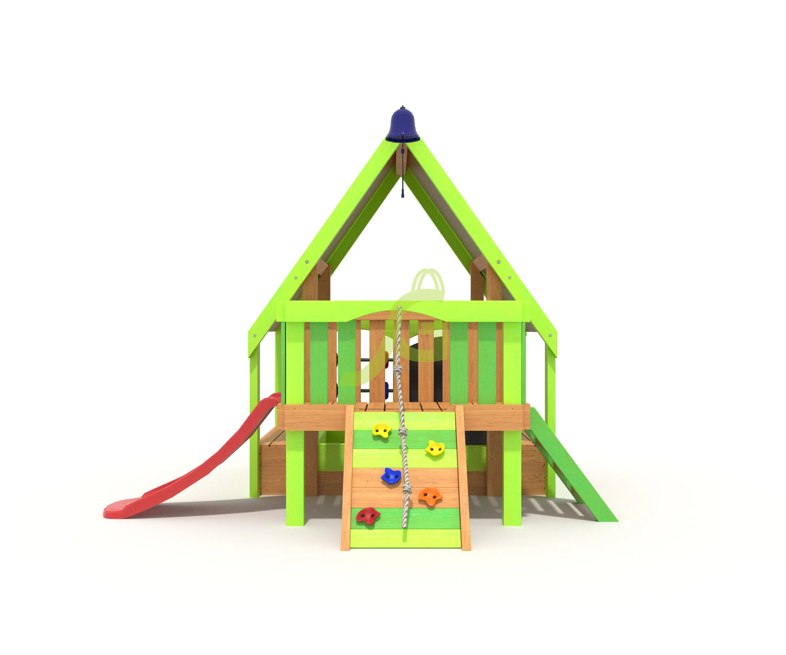 Детская игровая площадка IgraGrad А1 со скалодромом