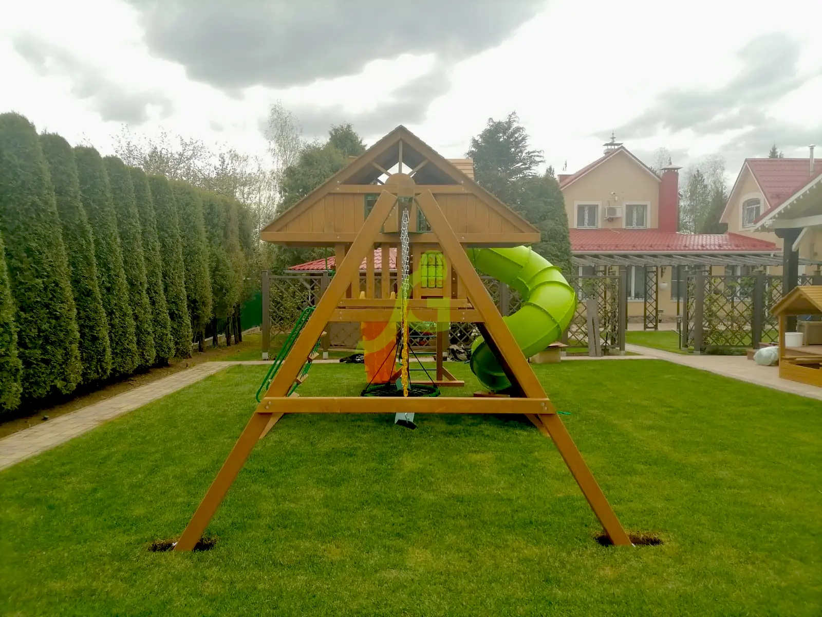 Детская площадка IgraGrad Крепость Фани Делюкс 2