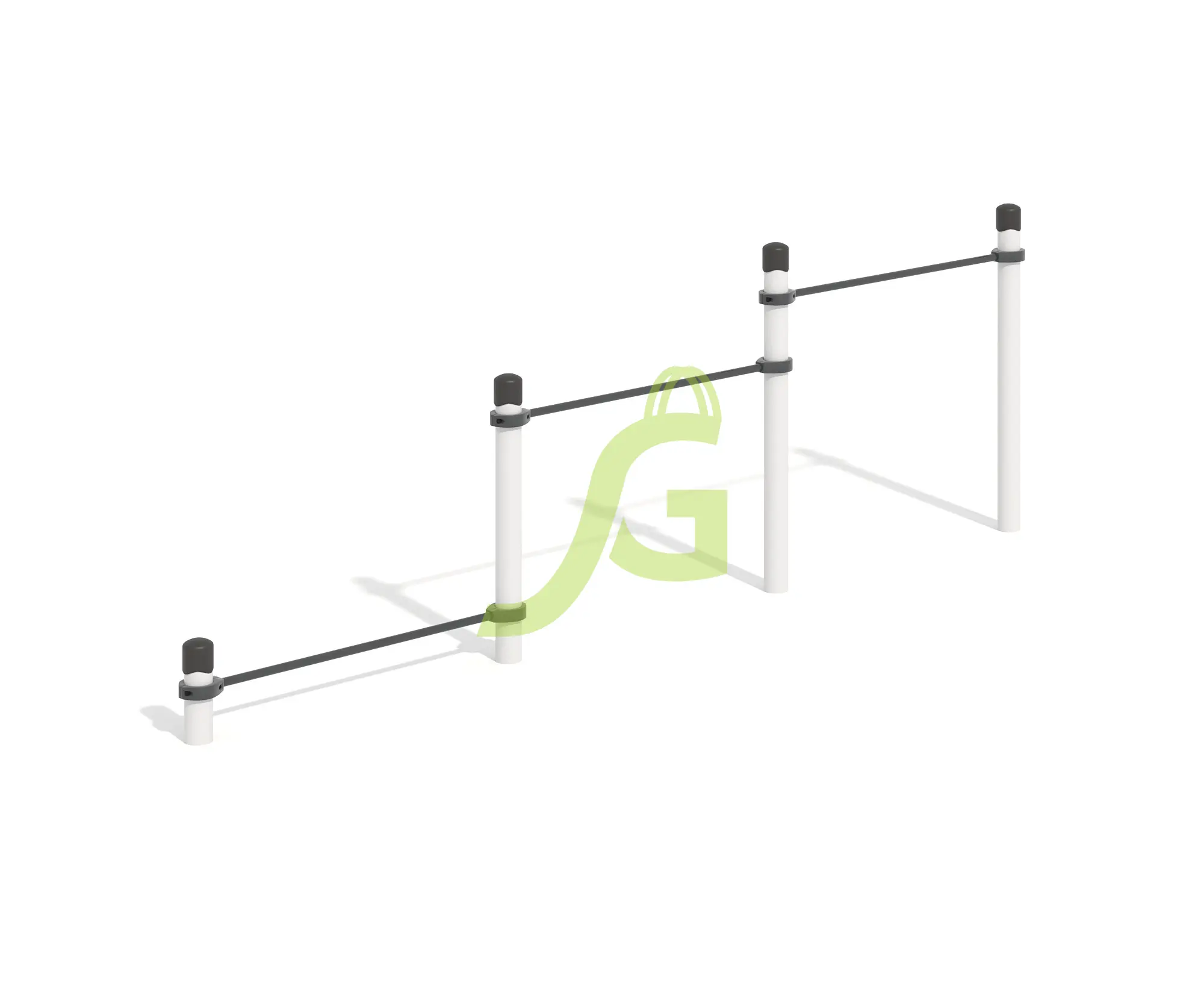 Тройной каскад турников Воркаут IgraGrad 28V