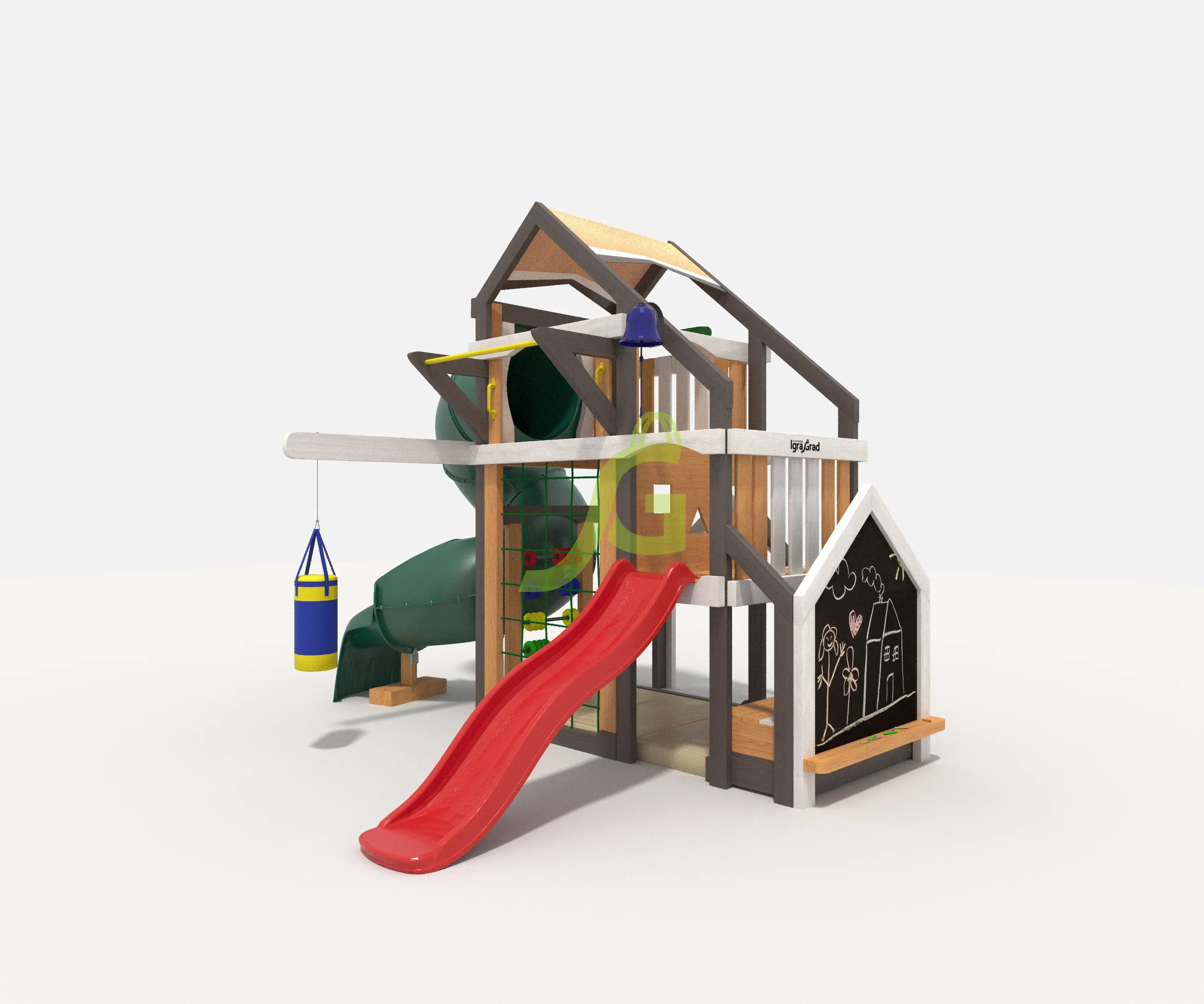 Детская игровая площадка IgraGrad А7 с турником