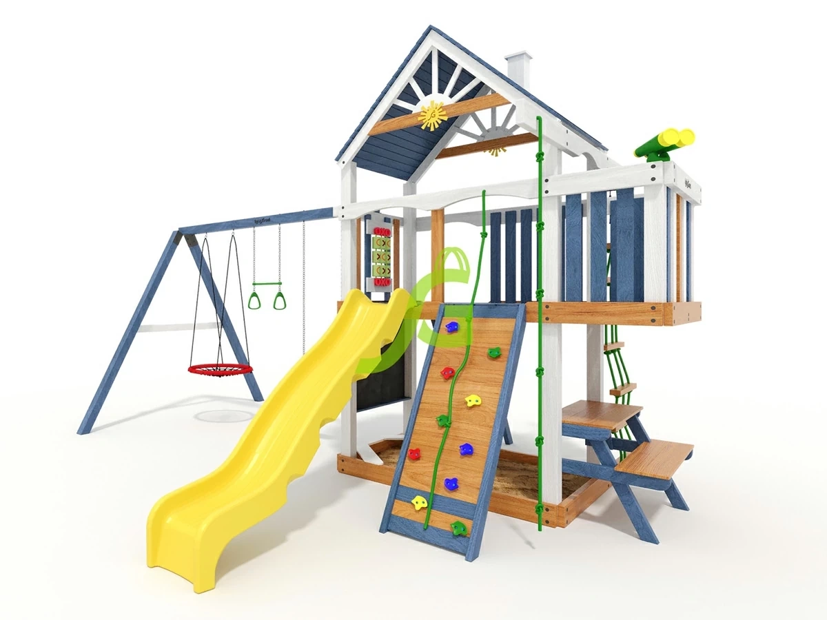 картинка Детская площадка IgraGrad Шато (Дерево) мод.1 от магазина ИграГрад