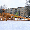 Snow Fox, скат 12 м с двумя скатами (две лестницы)