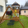  Клубный домик с трубой Люкс