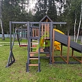 Панда Фани Мостик с трубой