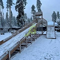 Snow Fox, скат 12 м с двумя скатами (две лестницы)