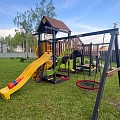 Панда Фани Мостик с трубой