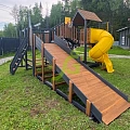 Панда Фани Мостик с трубой