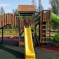 Панда Фани Мостик 2 с трубой 2,1м