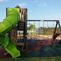 Панда Фани Мостик 2 с трубой 2,1м