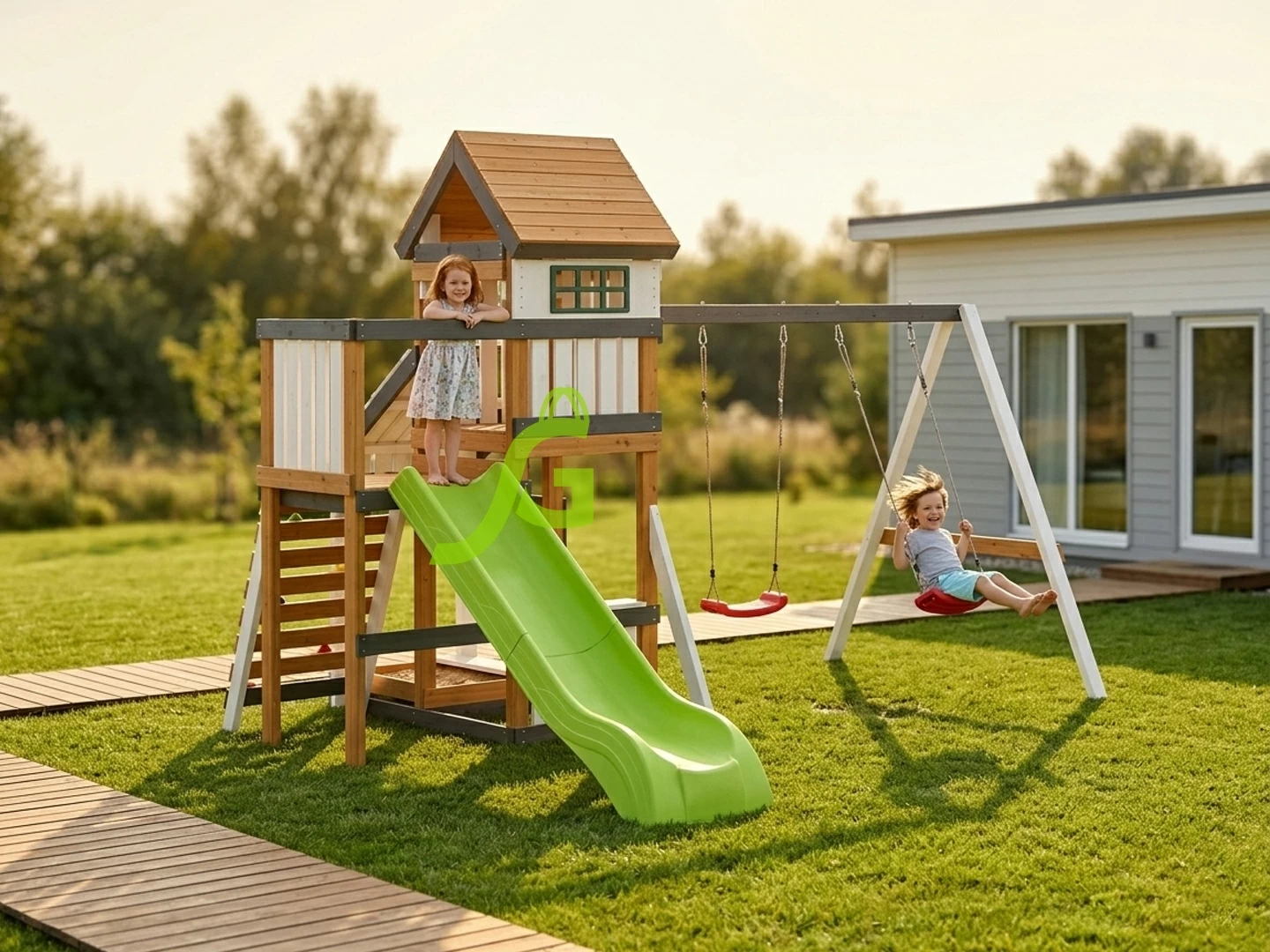 картинка Детская игровая площадка IgraGrad М4 от магазина ИграГрад