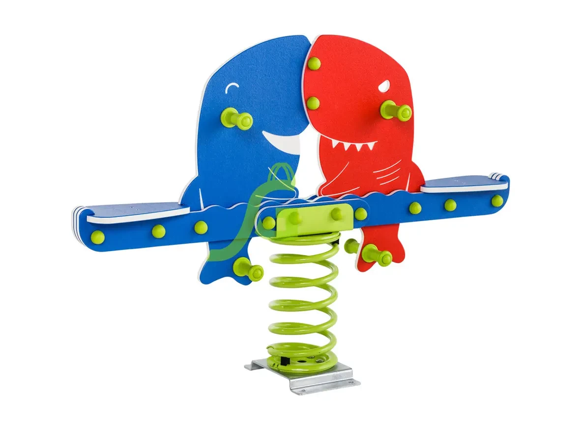 картинка Качалка на пружине акула от магазина ИграГрад