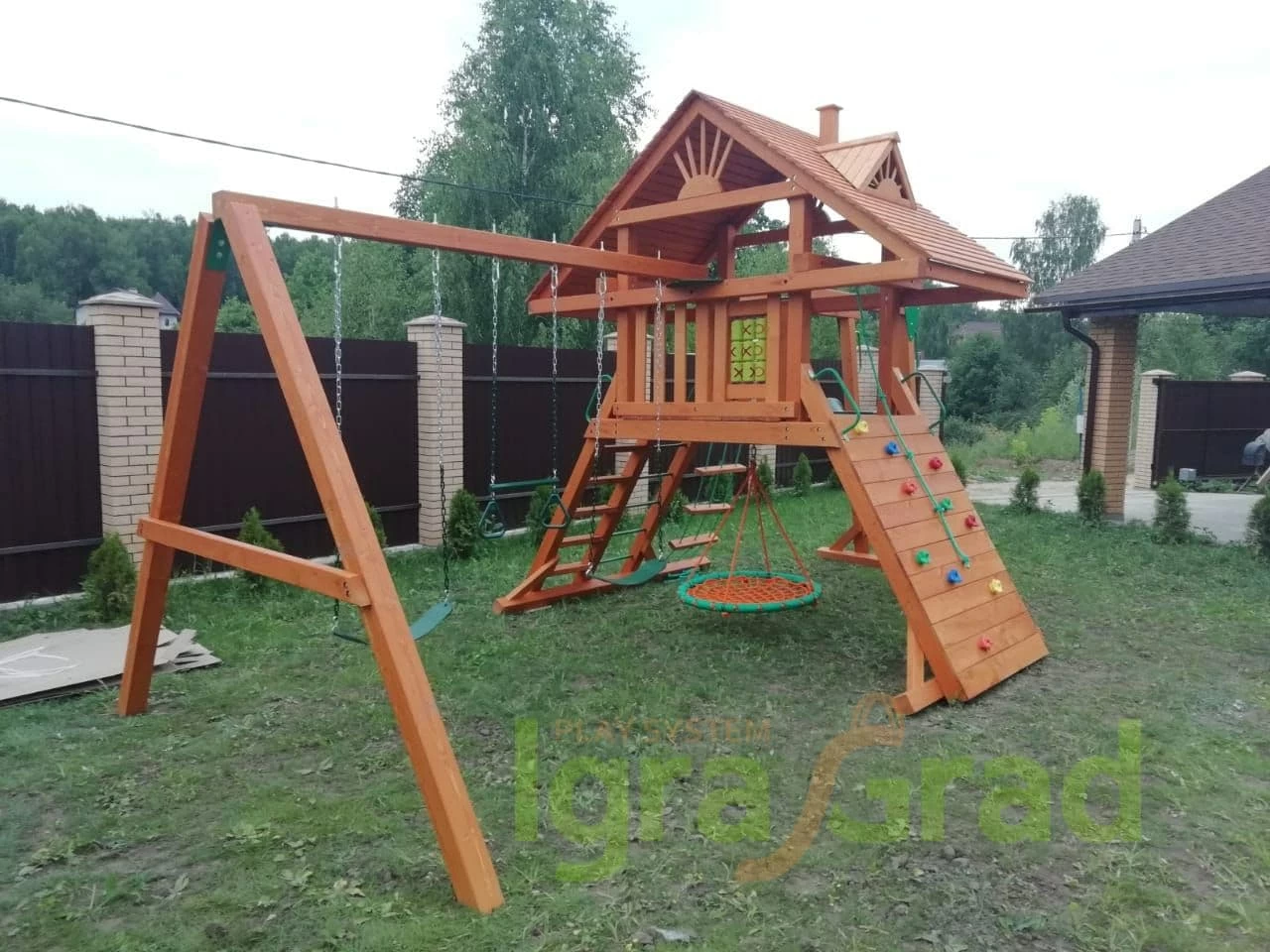 Детская площадка IgraGrad Крепость Фани (Дерево) Детская площадка IgraGrad Крепость Фани (Дерево)
