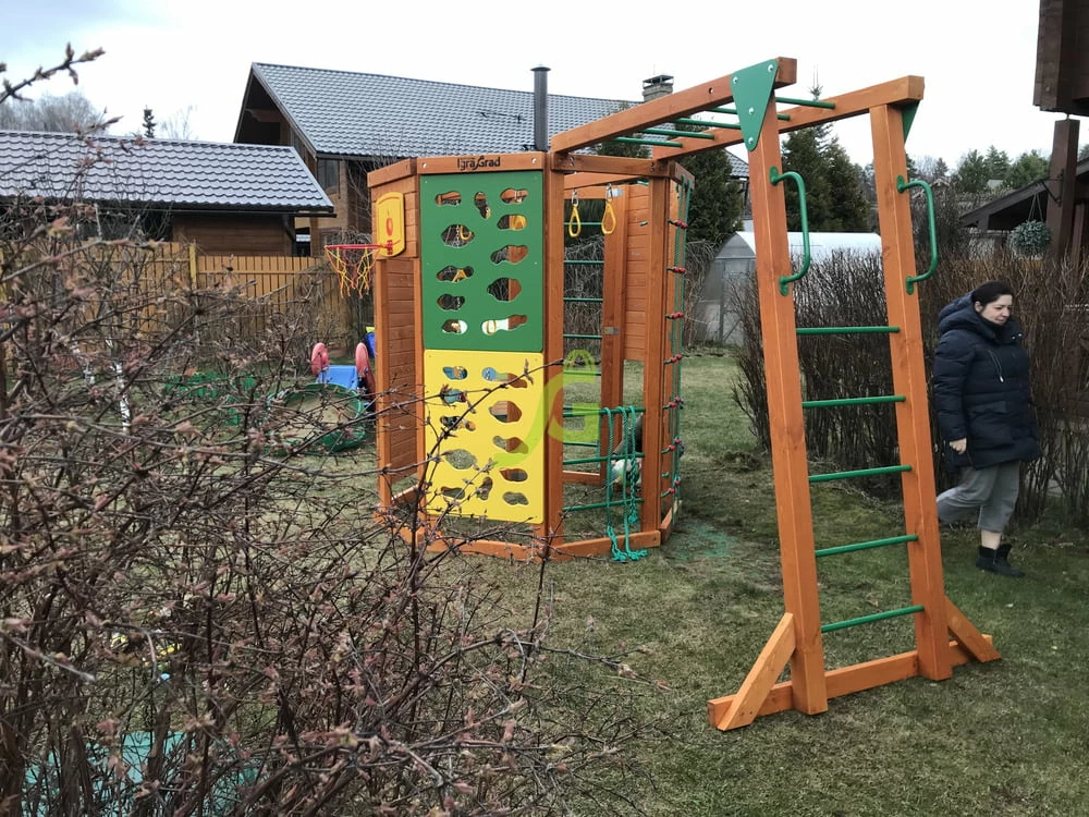 Спортивный комплекс IgraGrad "WorkOut с рукоходом" Спортивный комплекс IgraGrad "WorkOut с рукоходом"