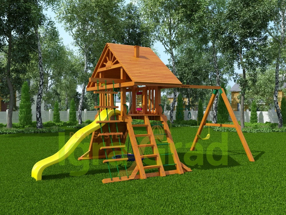 Детская площадка IgraGrad Крепость Фани (Дерево) Детская площадка IgraGrad Крепость Фани (Дерево)